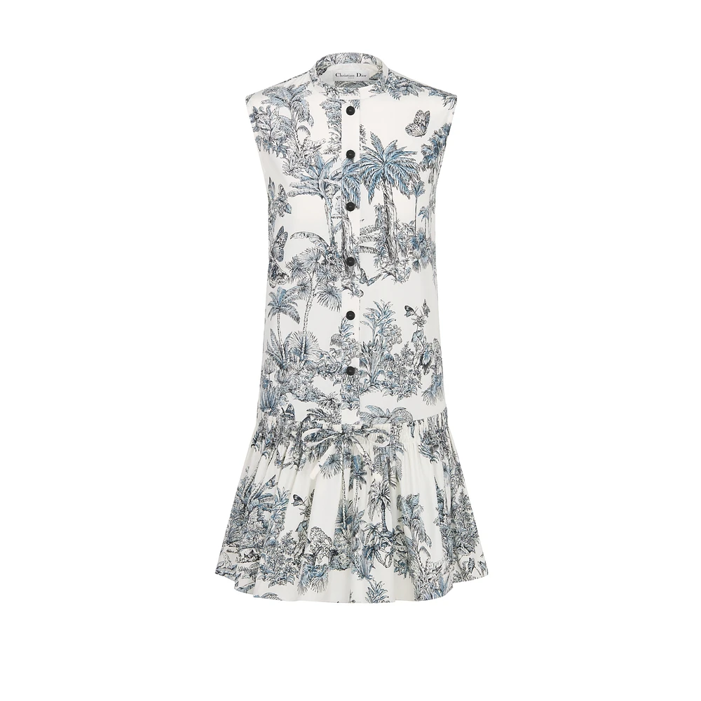 Dioriviera Straight Ruffled Dress