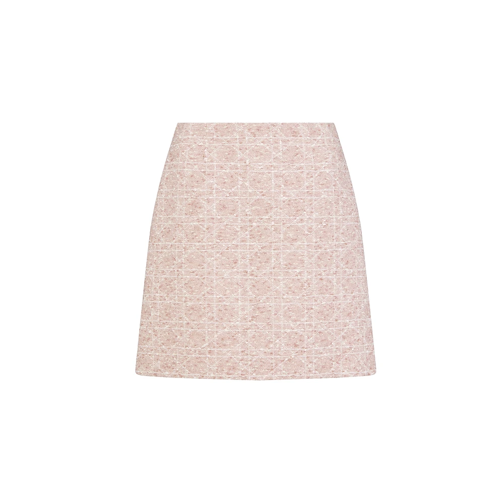 Macrocannage Miniskirt