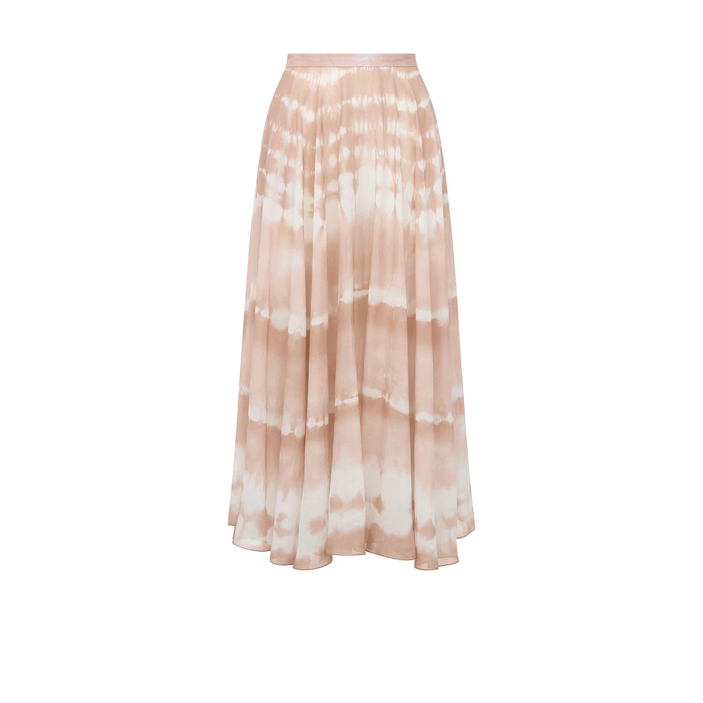 Dioriviera Mid-Length Flared Skirt
