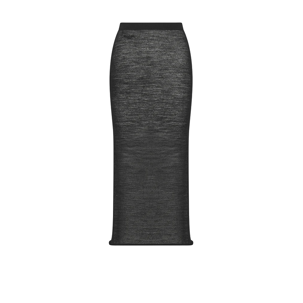 Mid-Length Straight Skirt