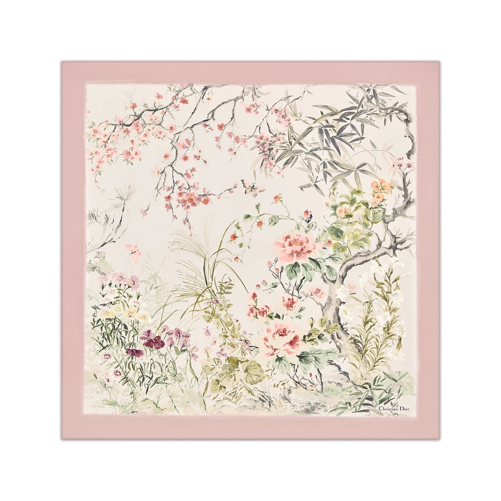 Dior Saisons Printemps-Été 90 Square Scarf