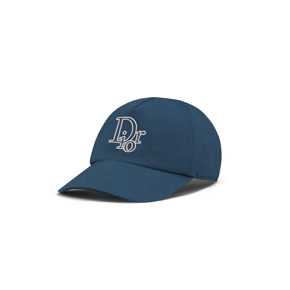 Cap with Centered Dior Oblique