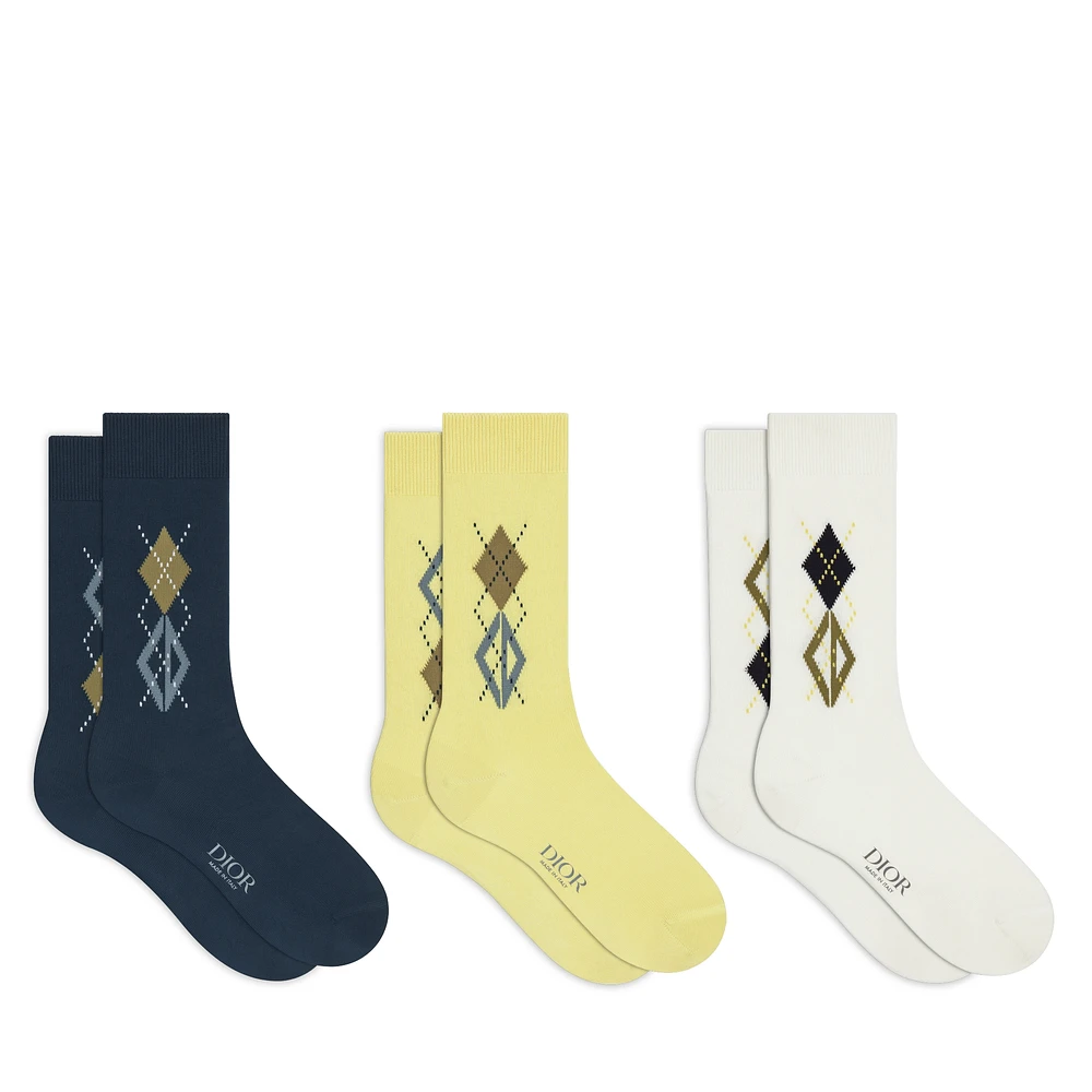 Set of CD Diamond Socks