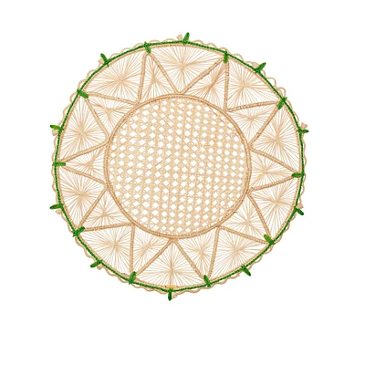 Embroidered Placemat