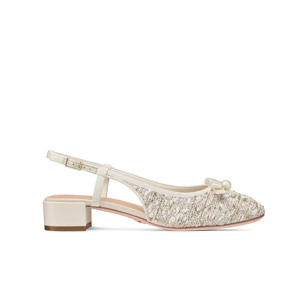 Dior Or Ballet Slingback Pump