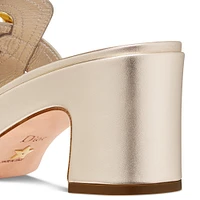 Dior Or 30 Montaigne Platform Slide