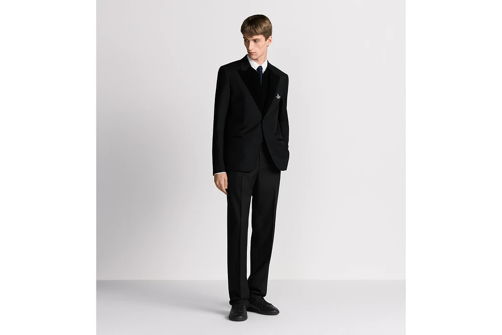 Pants with Corduroy Details