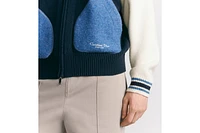 Christian Dior Couture Lily of the Valley Varsity Cardigan