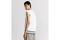 CD Diamond Sweater Vest