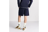 Bermuda Shorts with CD Diamond Embroidery