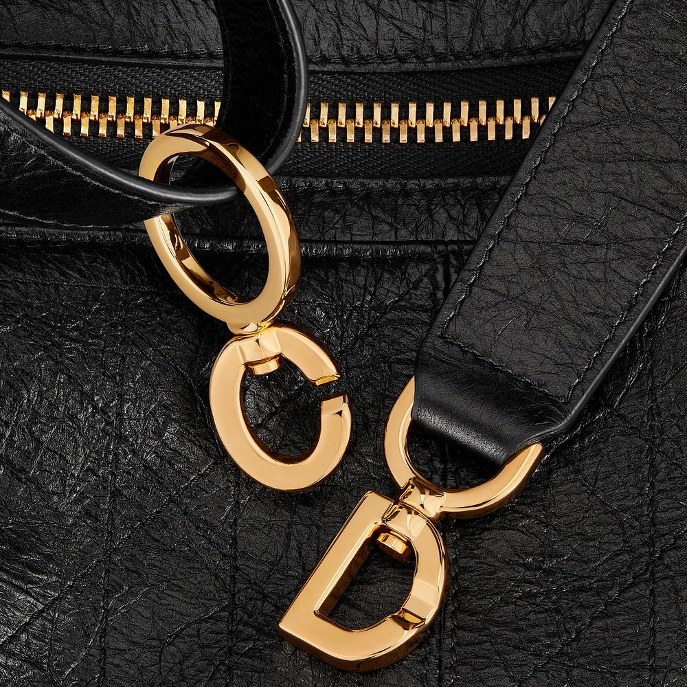 D-Journey Bag in Crinkled Calfskin