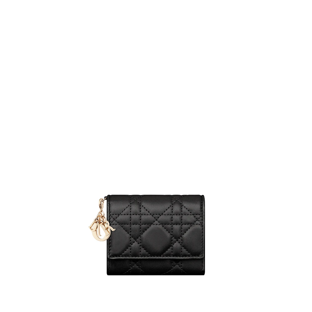 Lady Dior Lotus Wallet