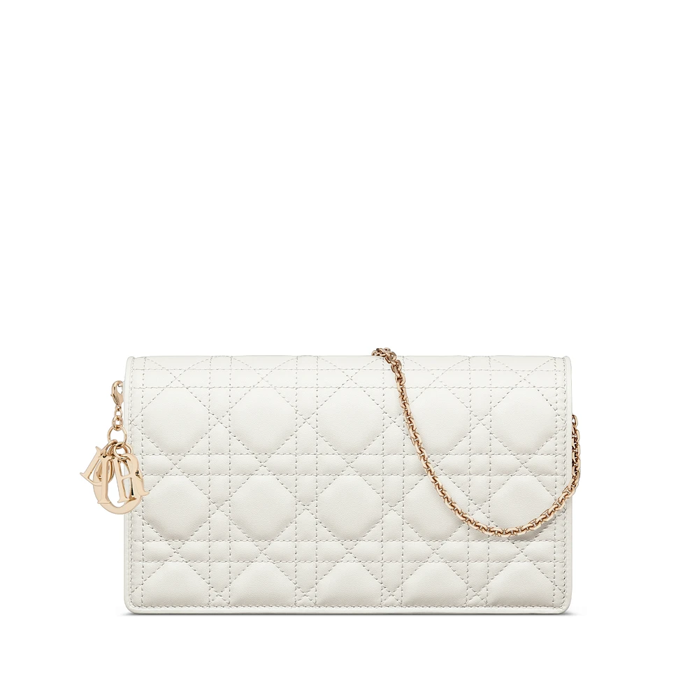 Lady Dior Pouch with Chain