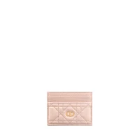 Dior Caro Freesia Card Holder