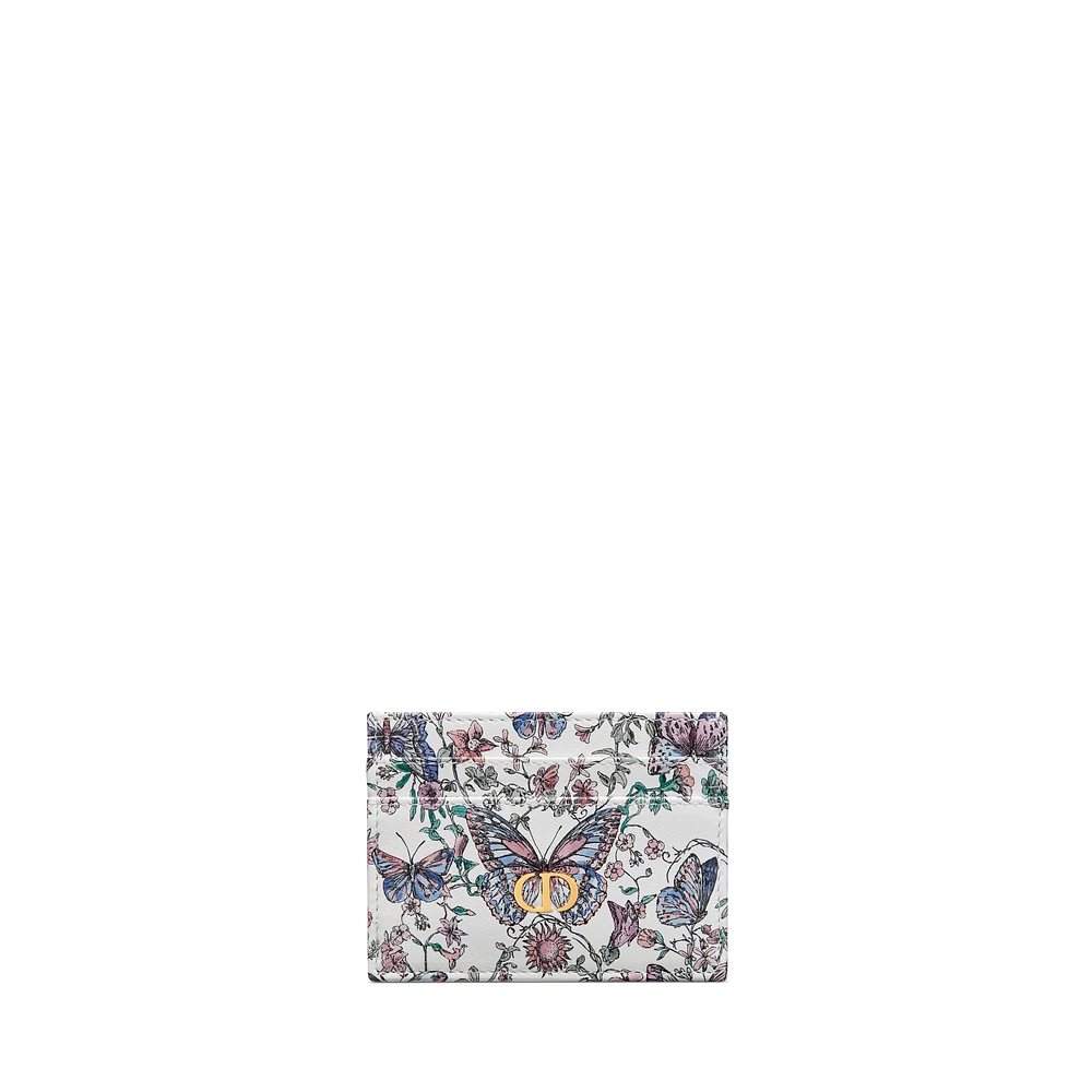 Dior Caro Freesia Card Holder