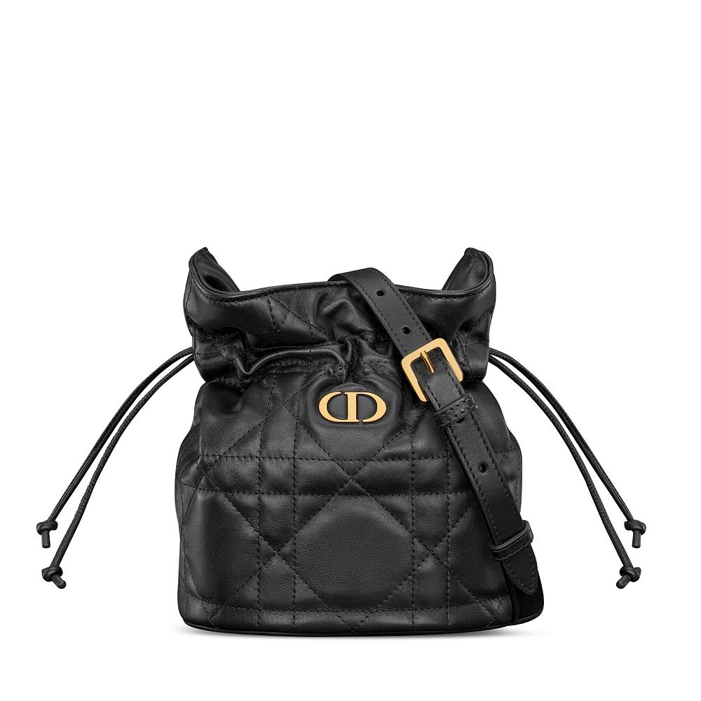 Miss Caro Mini Bucket Bag with Drawstring