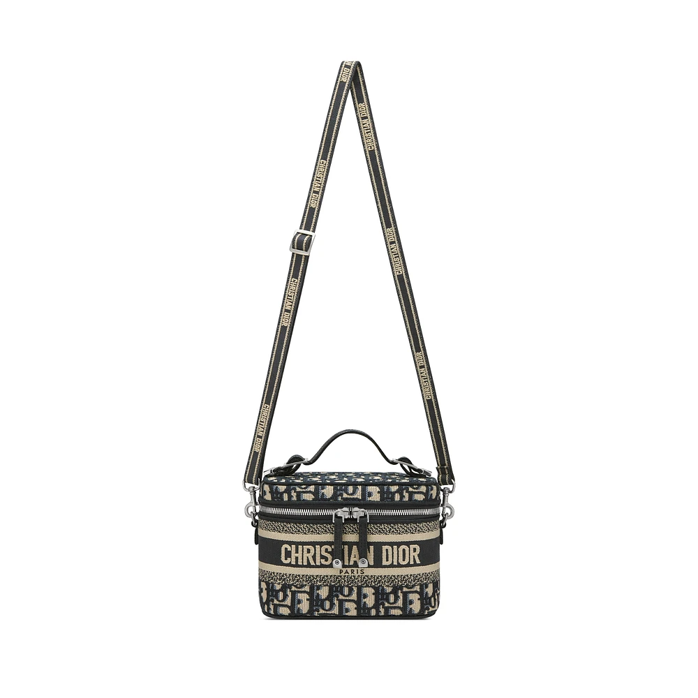 Small DiorTravel Vanity Case with Shoulder Strap