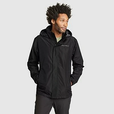 Men's Packable Waterproof Rainfoil Rain Jacket
