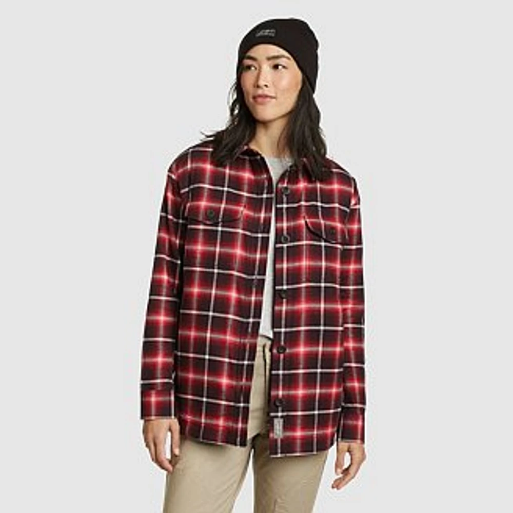 Women's Eddie's Fleece-Lined Shirt Jacket