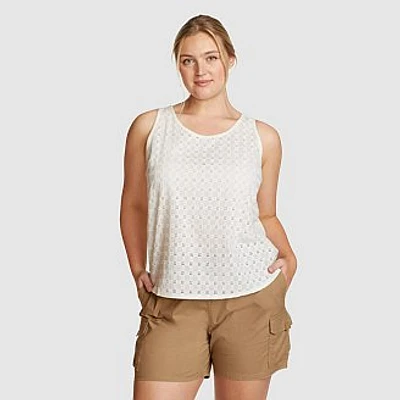 Women's Idyllic Lace Swing Tank Top