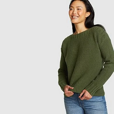 Women's Alpine Route Essentials Boat Neck Sweater