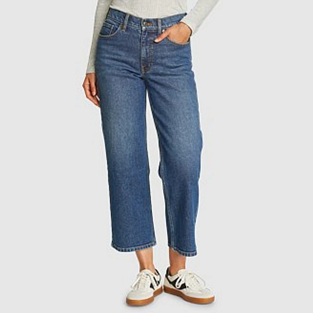 Women's Authentic Everyday High-Rise Cropped Jeans