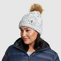 Women's Space-Dye Ribbed Beanie