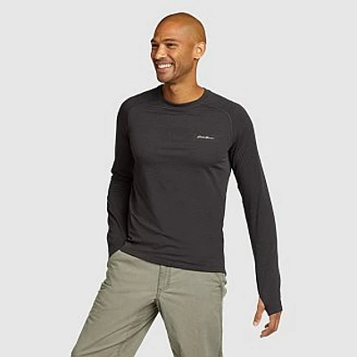 Men's High Route Grid Air Long-Sleeve Crew