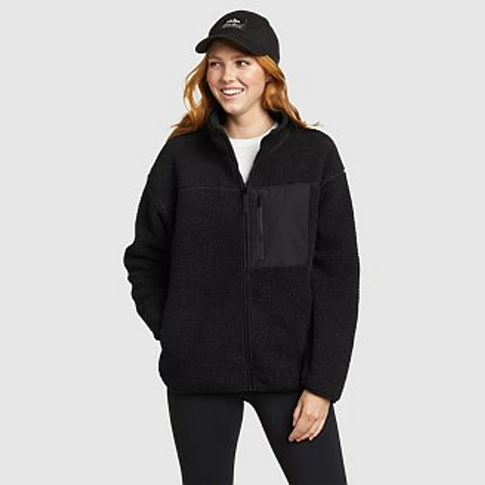 Women's Chilali Faux Shearling Fleece Jacket