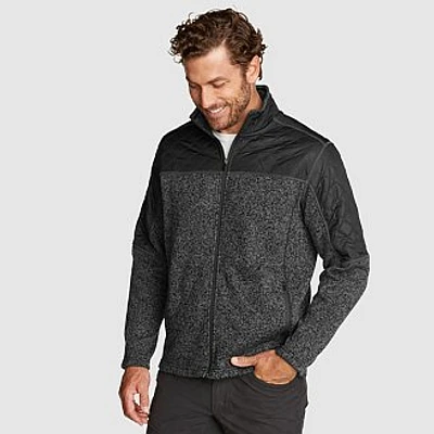 Men's Convector Full-Zip Hybrid Fleece Jacket