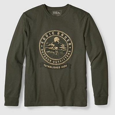 Long-Sleeve Graphic T-Shirt - Lakeside