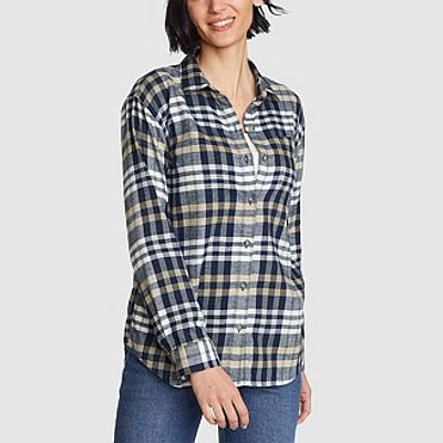Women's Forest Flannel - Boyfriend Fit