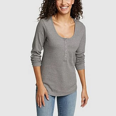 Women's Thermal Snap Henley