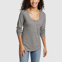 Women's Thermal Snap Henley