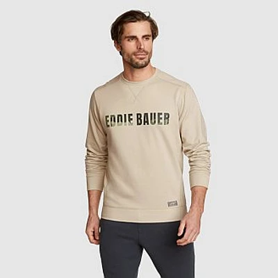 Men's Everyday Fleece Graphic Crew - Camo Logo
