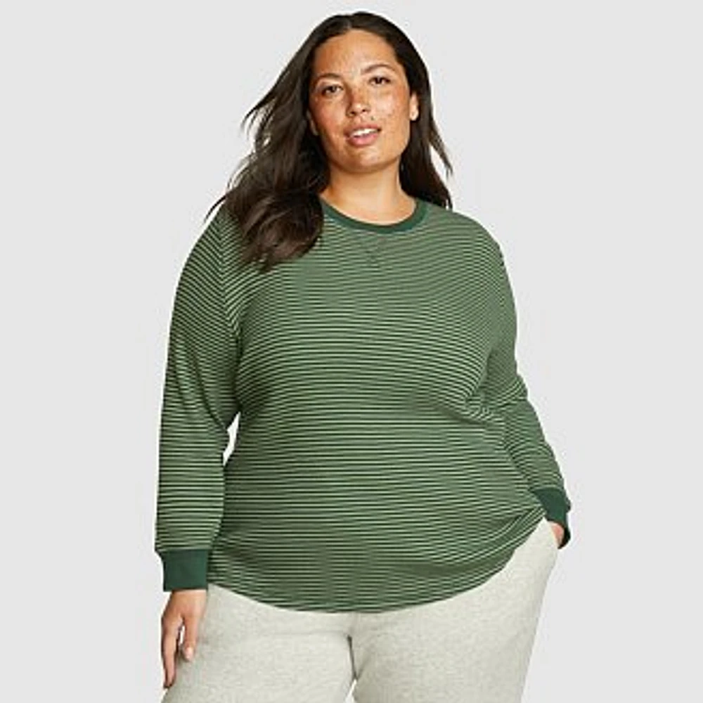 Women's Everyday Thermal Crew - Stripe