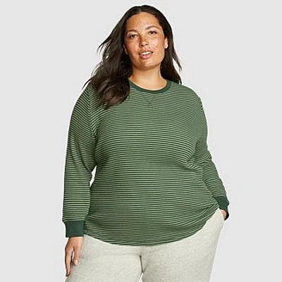 Women's Everyday Thermal Crew - Stripe
