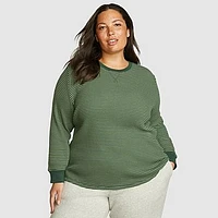 Women's Everyday Thermal Crew - Stripe
