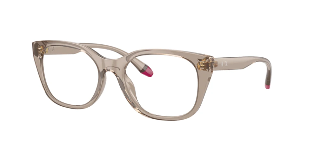 Armani Exchange Woman Shiny Transparent Tundra