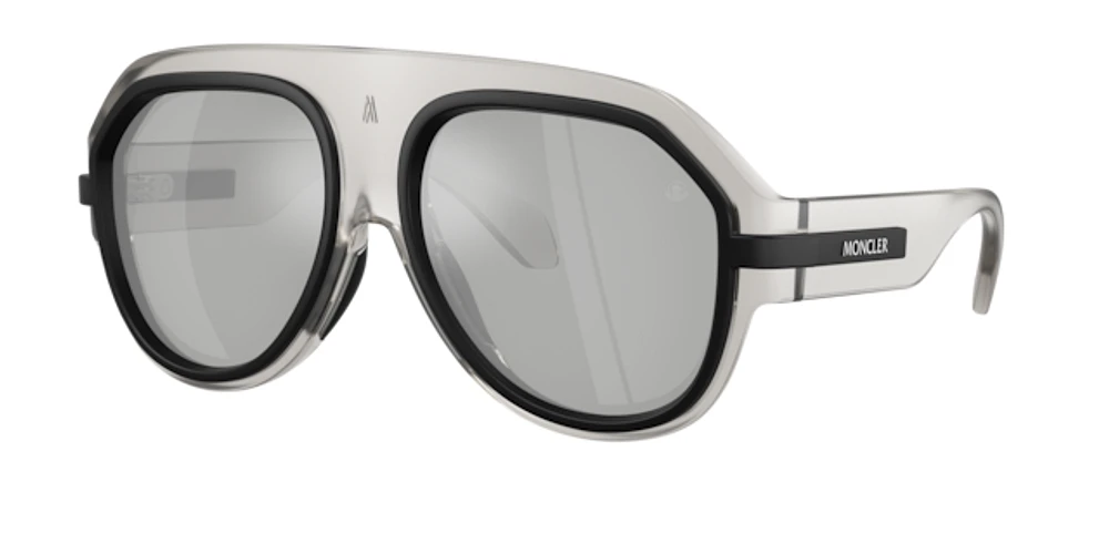 Moncler Unisex Matte Transparent Grey