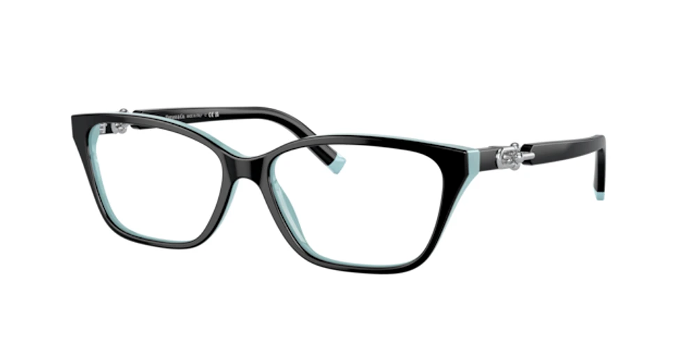 Tiffany Woman Black On Tiffany Blue