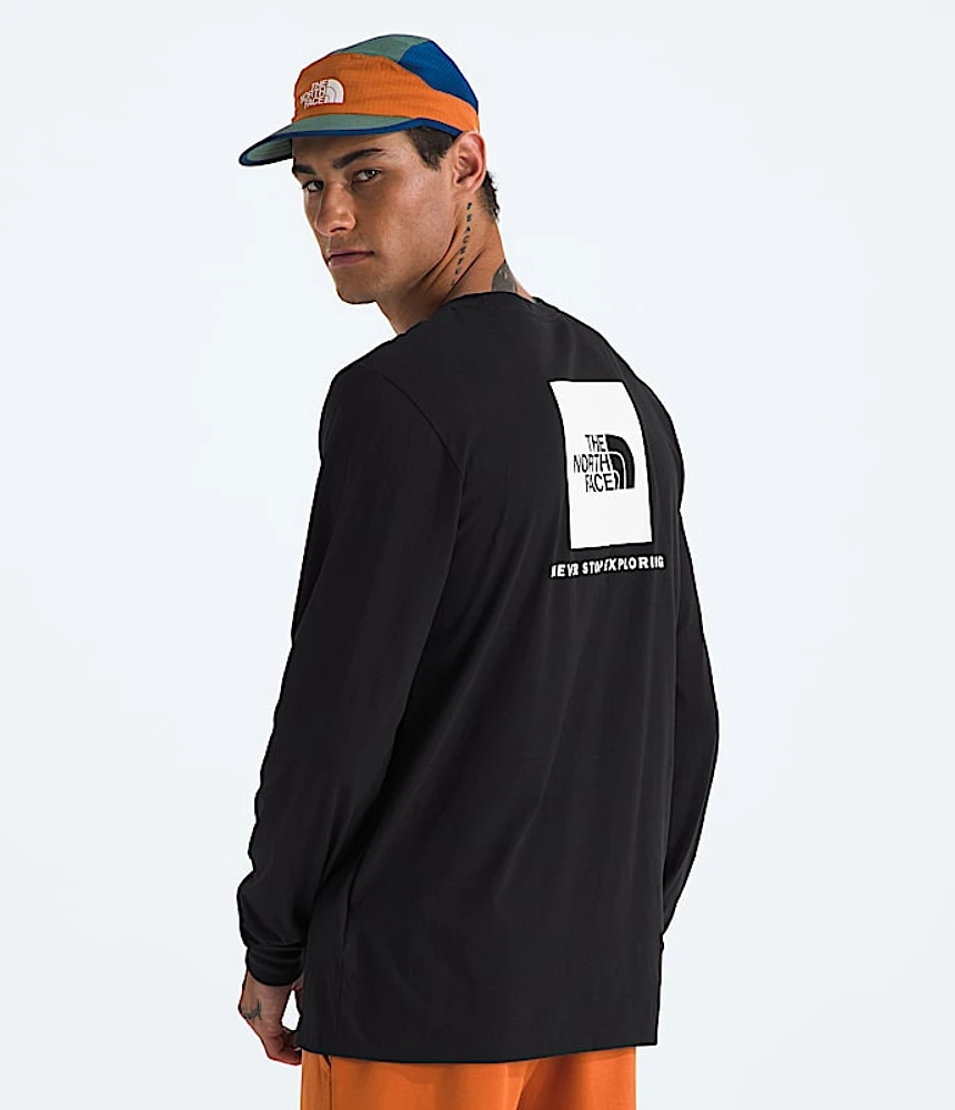 Men’s Evolution Box NSE Long-Sleeve Tee