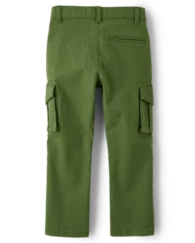 Boys Cargo Pants - Critter Campout