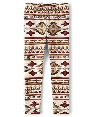 Girls Western Leggings - Rustic Ranch