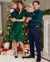 Womens Mommy And Me Ruffle Wrap Dress - All Dressed Up