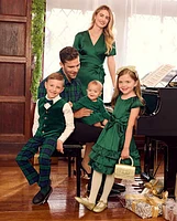 Womens Mommy And Me Ruffle Wrap Dress - All Dressed Up