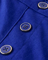 Pantalon large court en lin mélangé pour fille - Riviera italienne