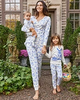 Kids Mommy And Me Bunny Snug Fit Cotton Pajamas - Gymmies
