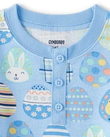 Boys Easter Egg Snug Fit Cotton Pajamas - Gymmies