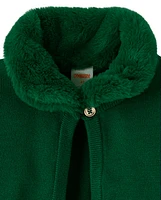 Girls Faux Fur Shrug